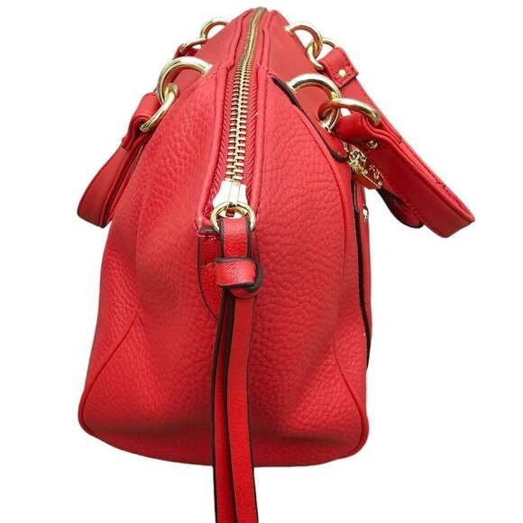 Juicy Couture Style 600 Vegan Leather Red Handbag - Picture 10 of 16